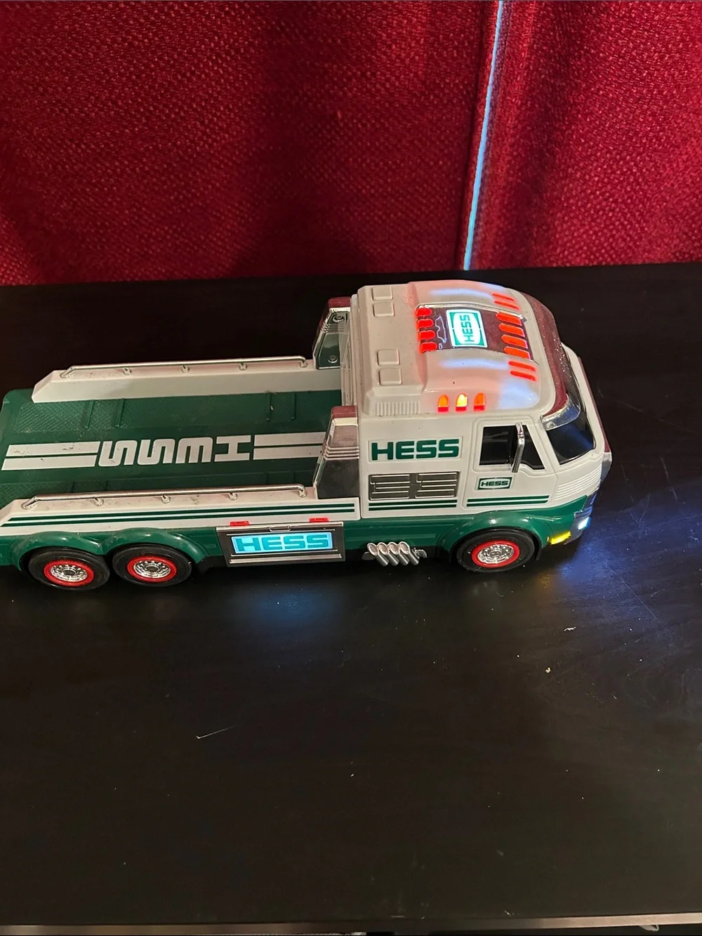Vintage Hess Green & White Toy Truck – Kids' Classic Ride-On Truck